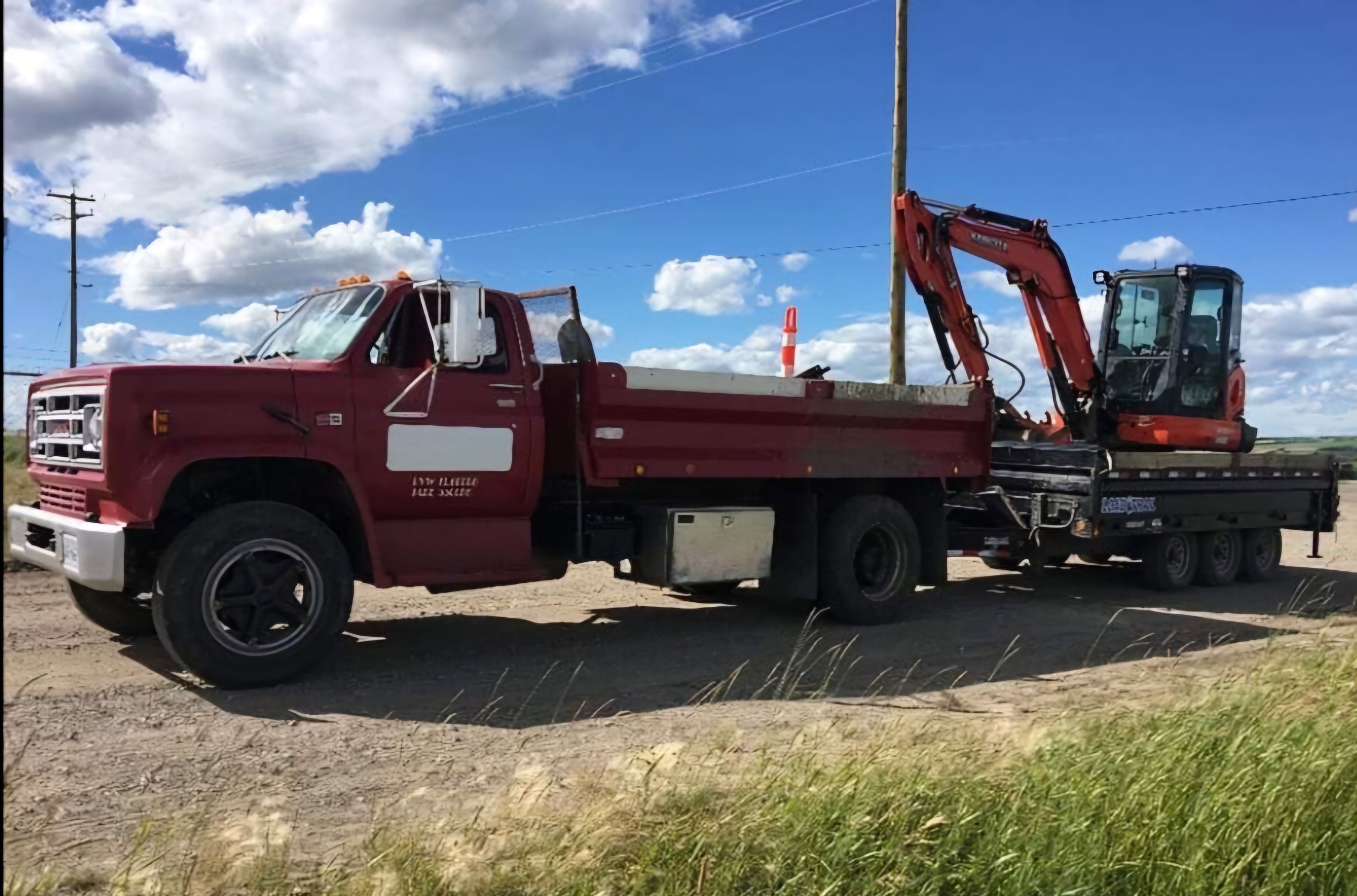 truck and trailer